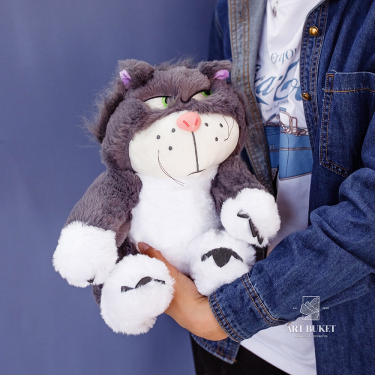 Кот злой 30 см