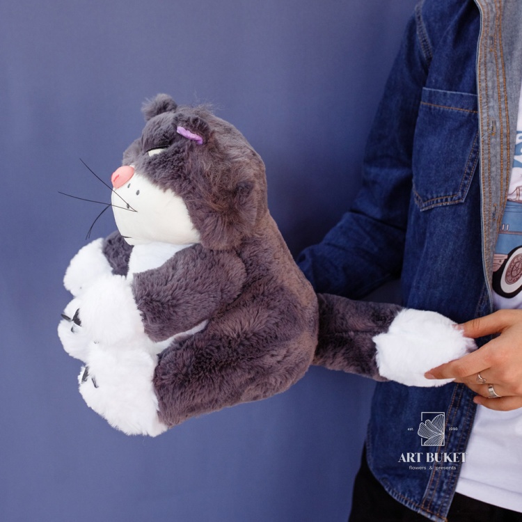 Кот злой 30 см