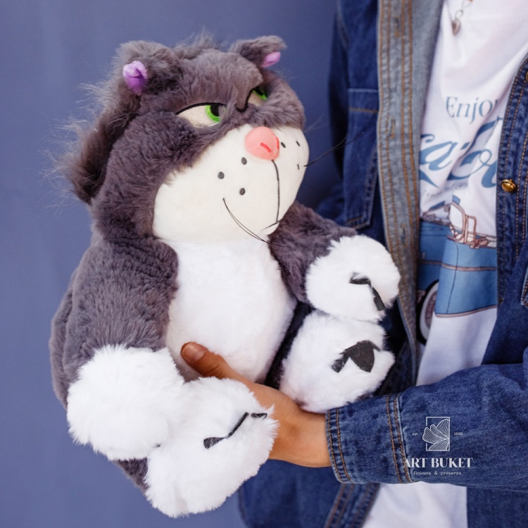 Кот злой 30 см