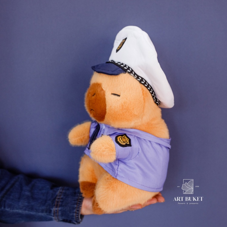 Копибара полицейский 25 см