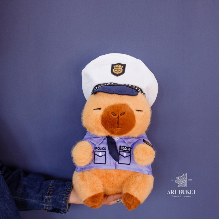 Копибара полицейский 25 см