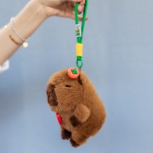 Капибара на веревке 16 см