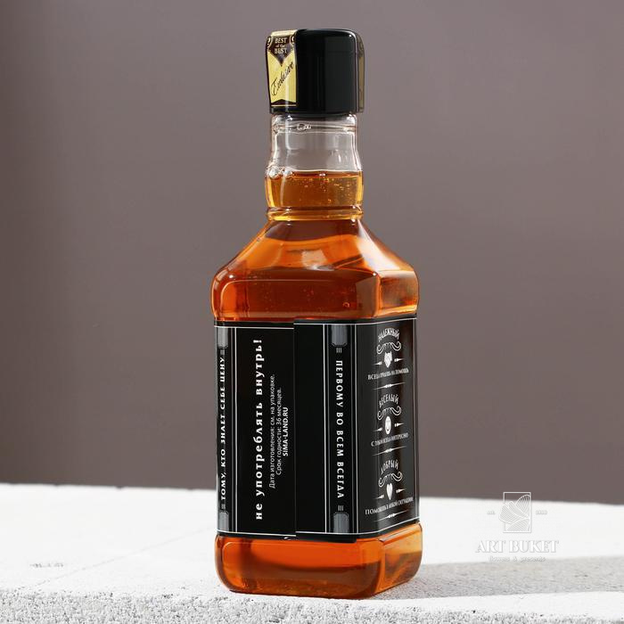 Набор "Крутой мужик" гель для душа виски 250 мл, мыло камни для виски 