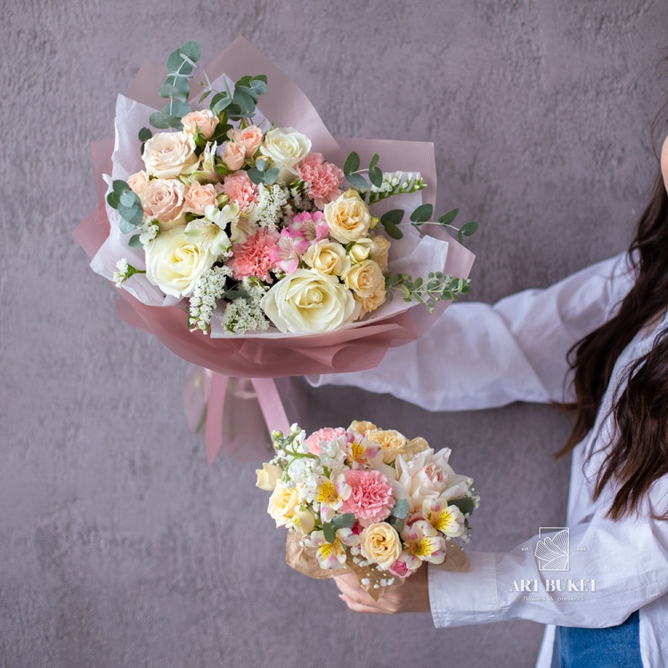 Сет букетов «Весенняя нежность»