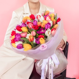 37 тюльпанов микс