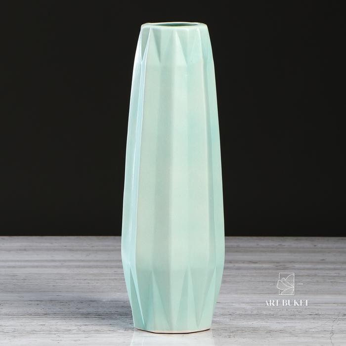 Ваза "Эпидавр" мятный, 32 см