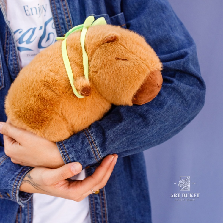 Копибара с рюкзаком 20 см