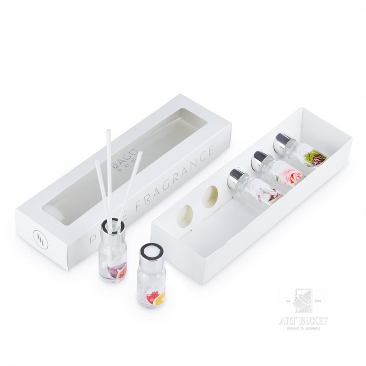 Набор ароматических настольных диффузоров BAGO HOME Ориджиналс 1 (5шт по 10 мл.)