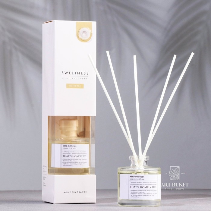 Диффузор ароматический "Sweetness", 50 мл, белый чай 