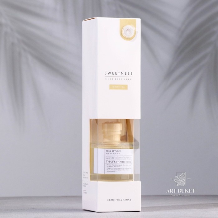 Диффузор ароматический "Sweetness", 50 мл, белый чай 