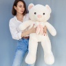 Медведь с бантом 95 см белый