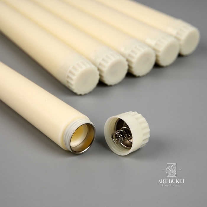 Набор светодиодных свеч восковая «Классика» 2×27 см