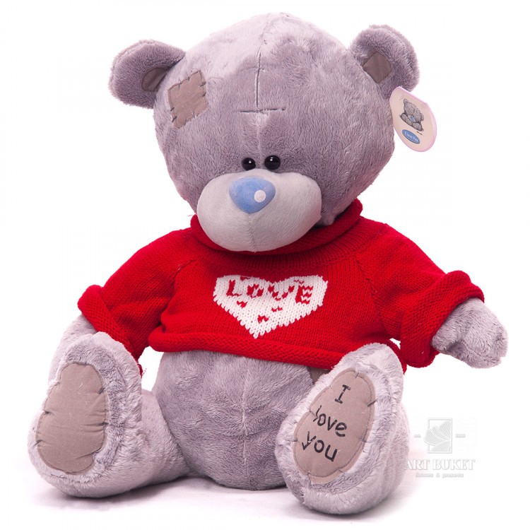 Тедди в свитере Love