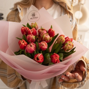 Букет из 15 тюльпанов #1