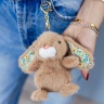 Брелок зайка 12 см
