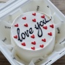 Бенто-торт "Love you"