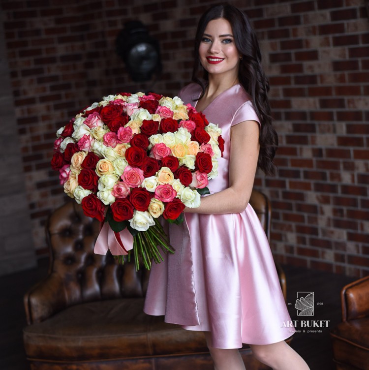 101 голландская роза