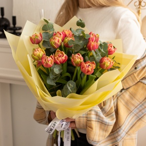 Букет из 15 тюльпанов #3