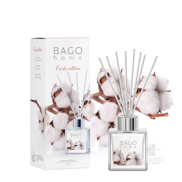 Ароматический мини-диффузор Свежий хлопок 50 мл