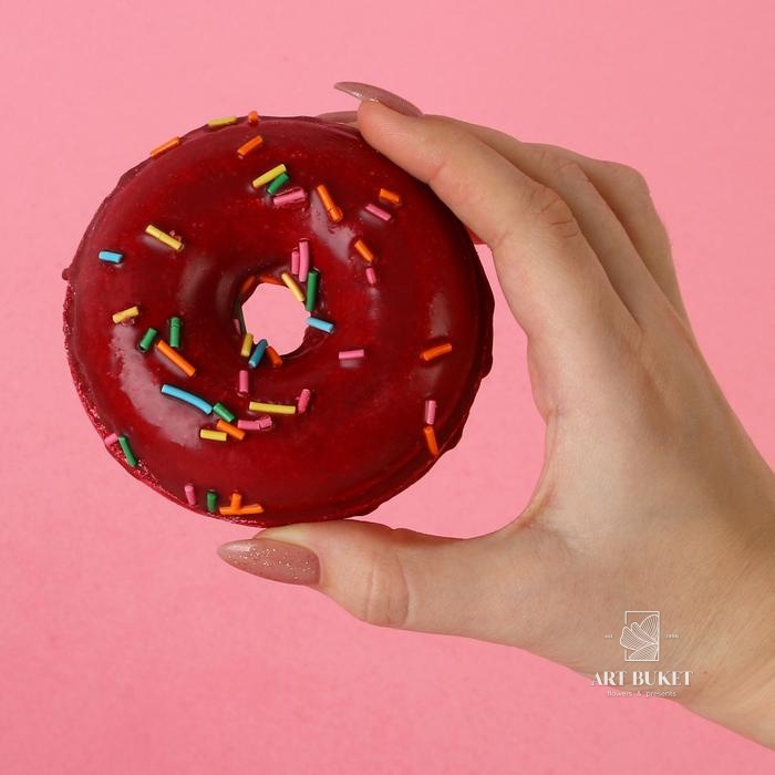 Бурлящий пончик «Вишневый пунш», 130 г