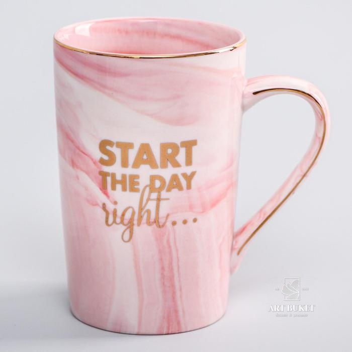 Кружка "Minnie", Минни Маус, мраморная 350 мл 