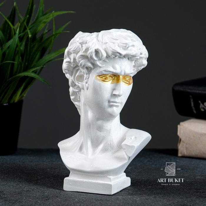 Ваза "Бюст Давида" перламутр, 17х9х10см