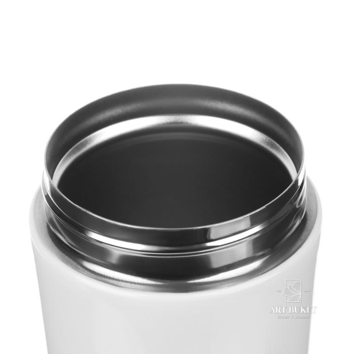 Термокружка, 380 мл, Style "Инь-Мяу", сохраняет тепло 8 ч, с ситечком