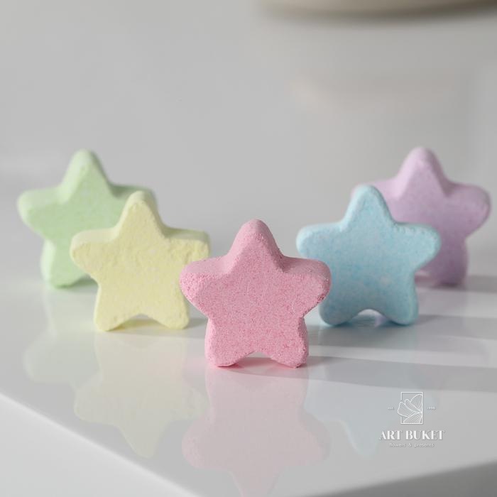 Фигурные бомбочки для ванны «Сияй ярче!», 10 шт.