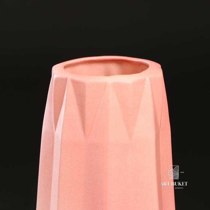 Ваза "Эпидавр" сочный персик, 32 см