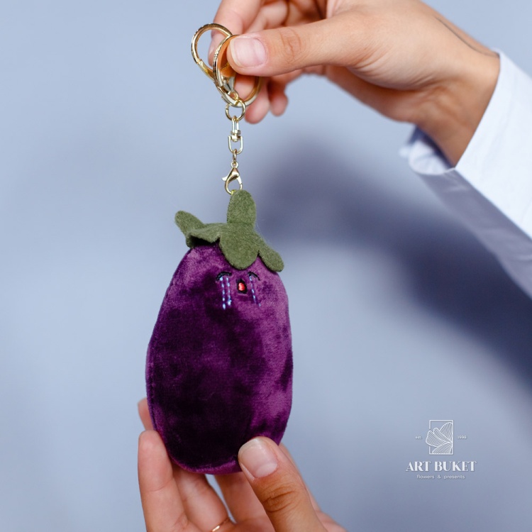 Брелок "баклажан"