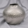 Декоративная ваза Этно 200x200x170, серебряный