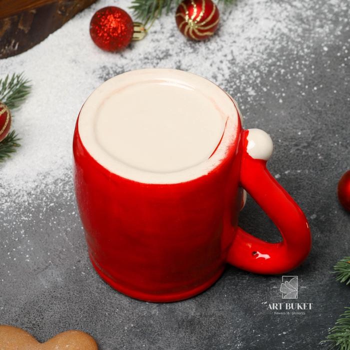 Кружка Доляна «Дедушка Мороз», 450 мл